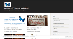Desktop Screenshot of premionabokov.com