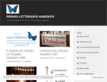 Tablet Screenshot of premionabokov.com